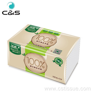 Natural Quality 3 Ply Soft Facial Tissue